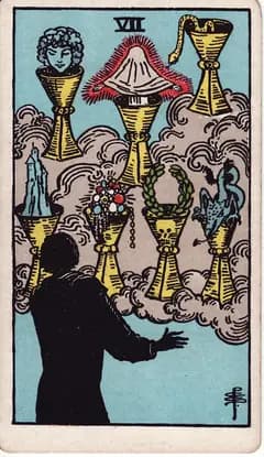 聖杯七 Seven of Cups